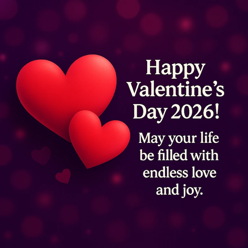 Happy Valentines Day 2026 Wishes