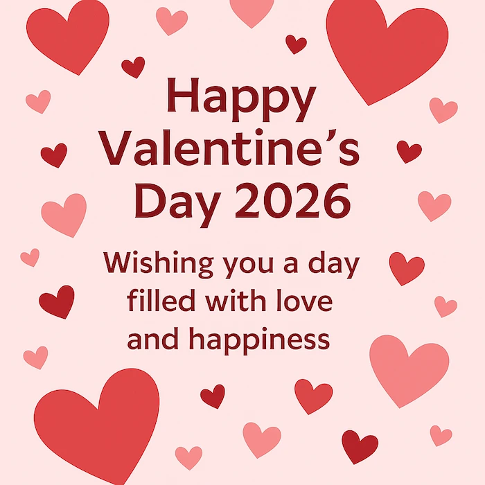 Valentine Week 2026 Days List & Wishes in Hindi and English