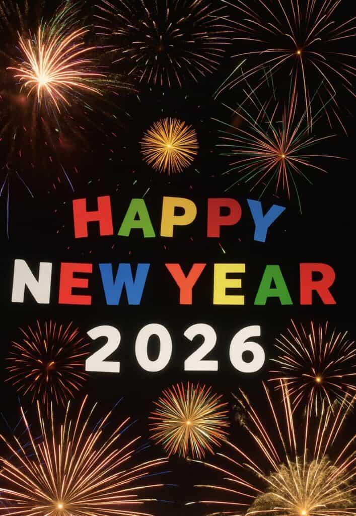 Happy New Year 2026 Wishes Image in English