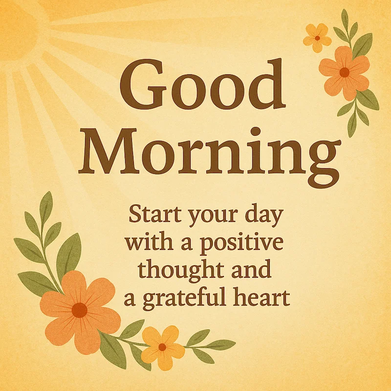  सामान्य Good Morning Wishes in Hindi