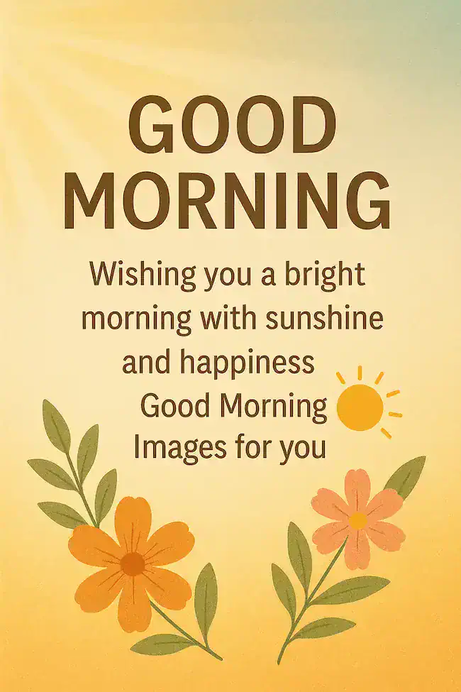 General Good Morning Wishes in English