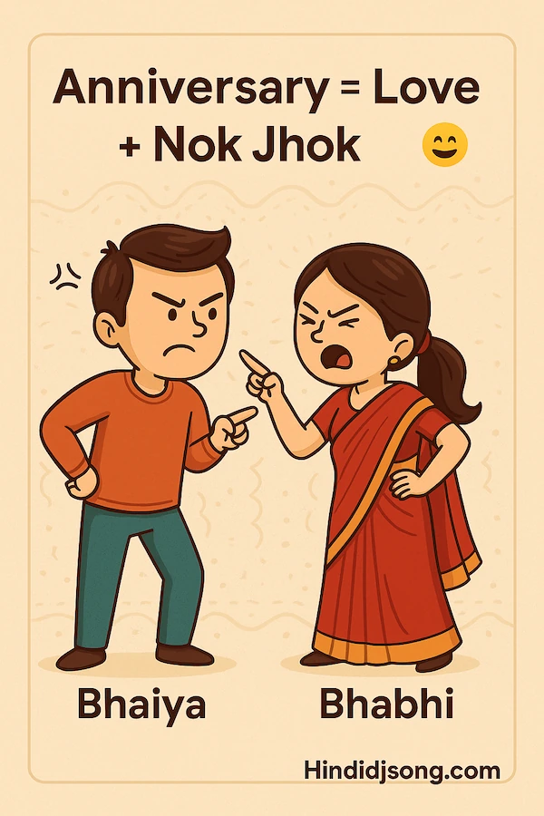 Best Hindi anniversary Wishes for Bhaiya and Bhabhi