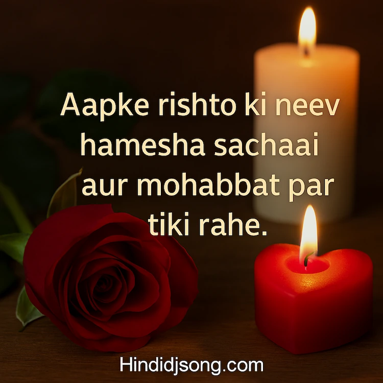 Inspirational anniversary wishes for Bhaiya and Bhabhi in Hindi