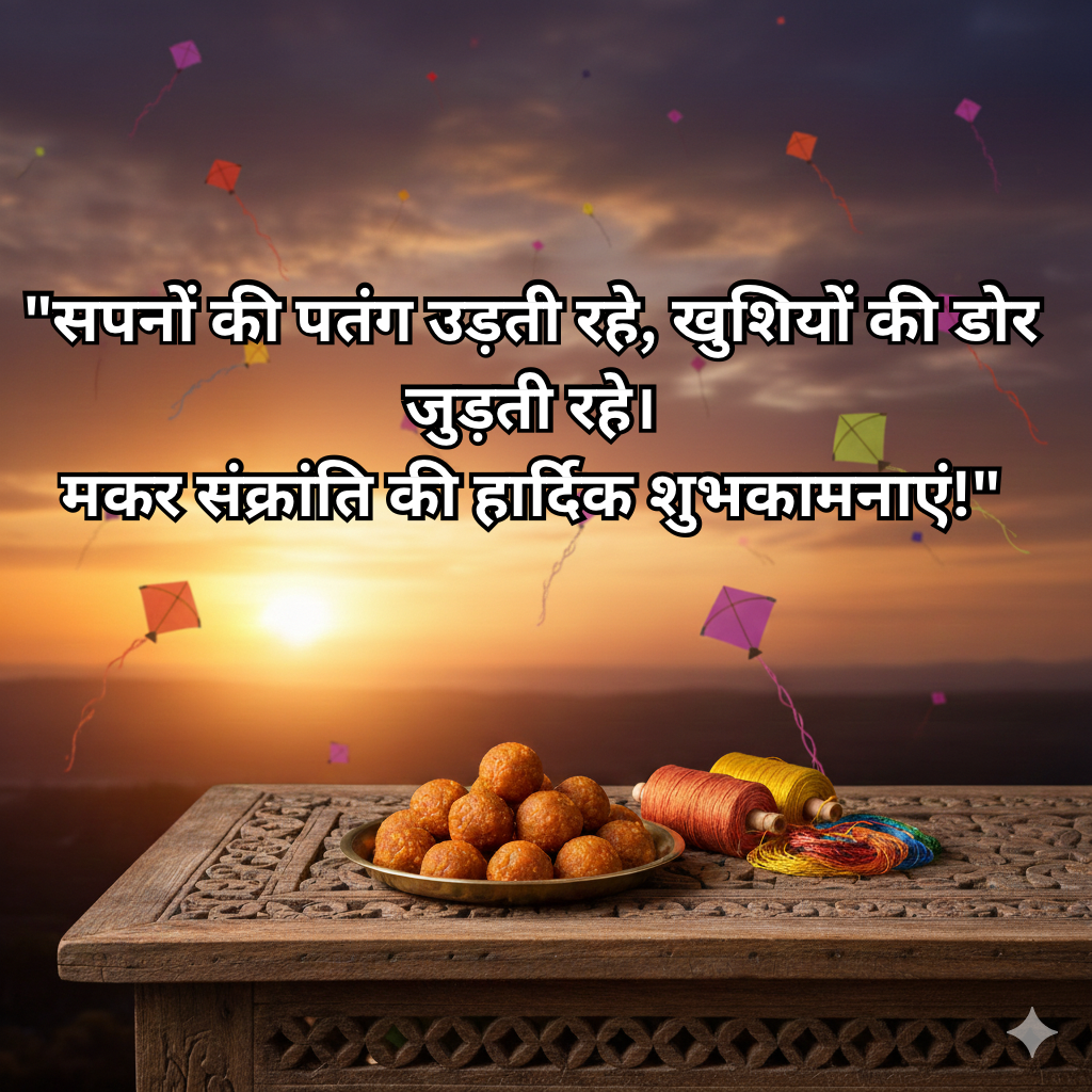 Makar Sankranti Wishes in Hindi